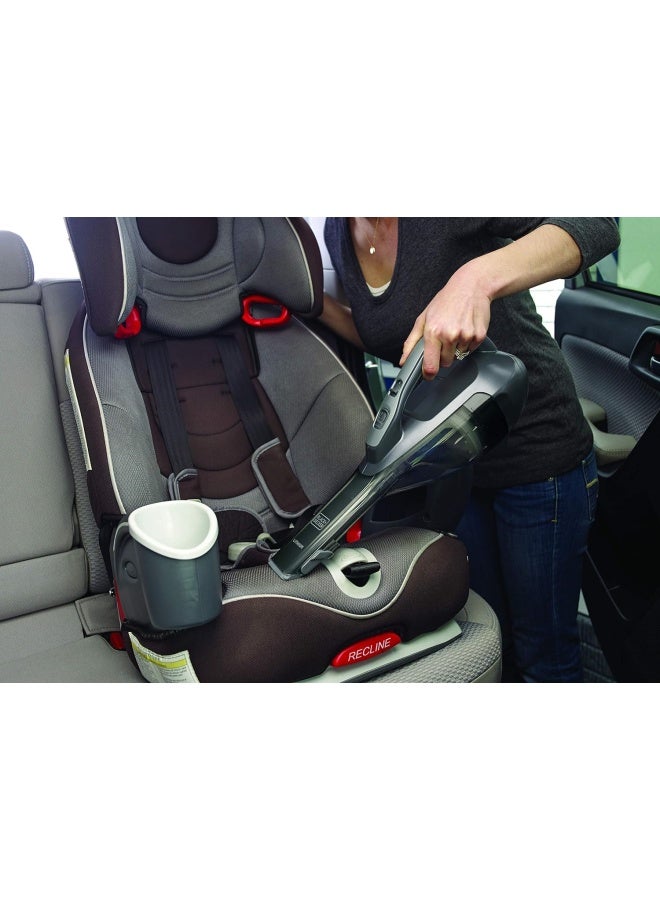 Black and Decker Cordless Hand Vacuum Cleaner Grey