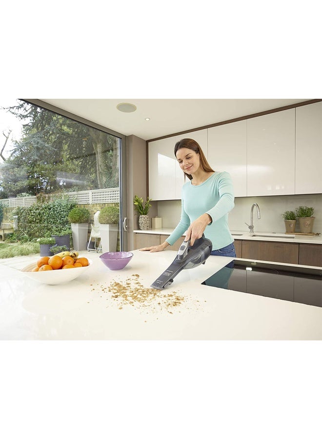 Black and Decker Cordless Hand Vacuum Cleaner Grey