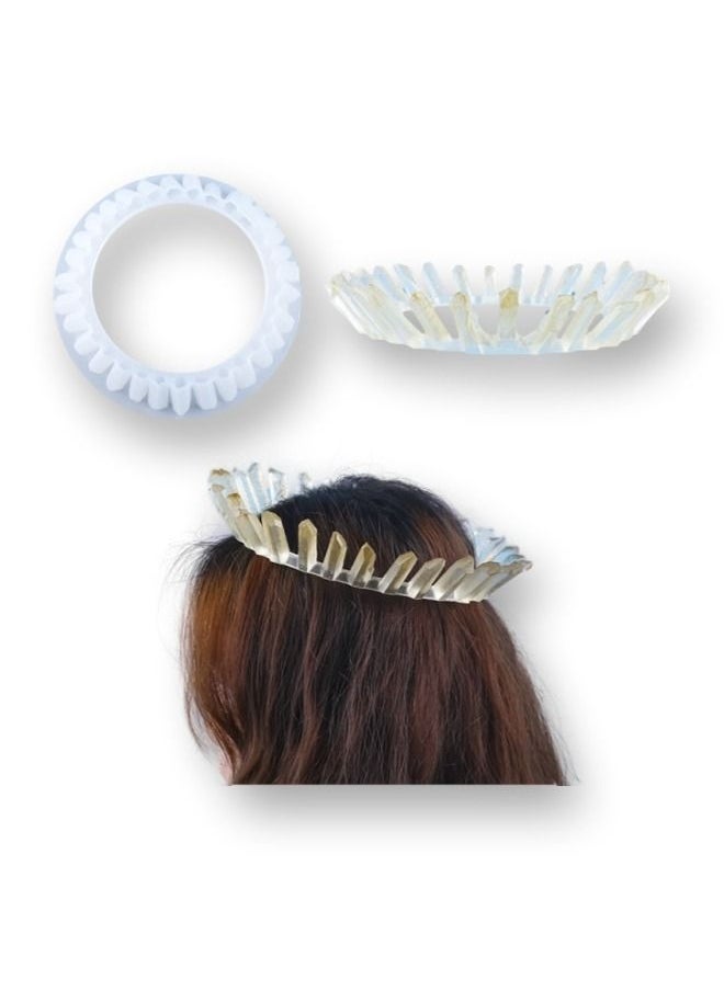 جرافيتي ريزن قالب سيليكون شكل تاج DIY  - Image 1
