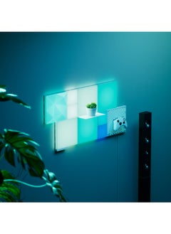 Nanoleaf Blocks Textured Squares Add-on Kit | Smart WiFi LED Panel System, 16M+ Colors, Low Energy, for Gamers, Vloggers, Influencers, Entertainment, Gaming Living Room - 2 Pack  - Image 3
