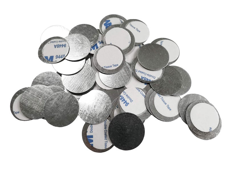 TUOKING Metal Stickers Design For NonMagnetic Makeup Pans Suit For Blank Magnetic Makeup Palette Diameter25mm