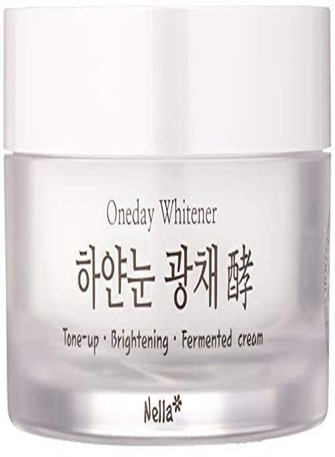Nella Whitening and Brightening Tone-Up Cream, Fermented Natural Ingredients, Korean Beauty, 50 ml - Image 2