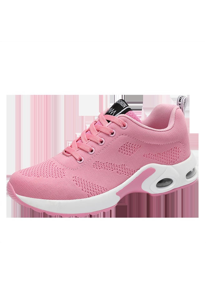 Women Lace-up Air CushionCRunning Shoes Soft-soled Sneakers  - Image 1