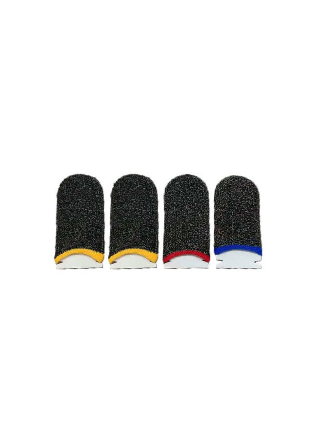 Breathable Sweat-proof Finger Cover Silver Double Color Hand Swim Finger Cover Sensitive And Durable One Finger Chicken Eating Artifact Fit Not Tight-Product Color:Finger Cuff Exquisite Packaging Bag [no Finger Cuff] -100 PCs  - Image 2