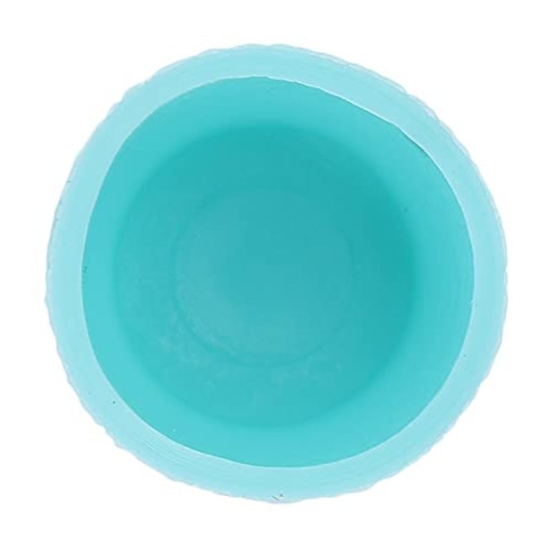 300pcs Ink Cups, Eyebrow Lip Color Cup Silicone Multipurpose Disposable Pigment Cups Ink Paint Cup for Ink Supplies Blue - Image 3