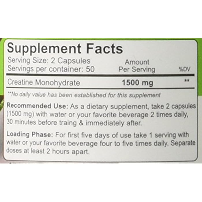 Nutrakey Creatine Monohydrate Capsules, Ultra-micronized Formula for Maximum bioavailability - Image 3