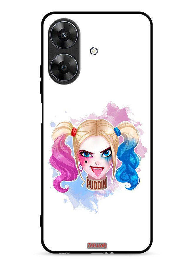 Tolwak Realme Note 60 4G Protective Case Cover Harley Quinn Art - Image 1