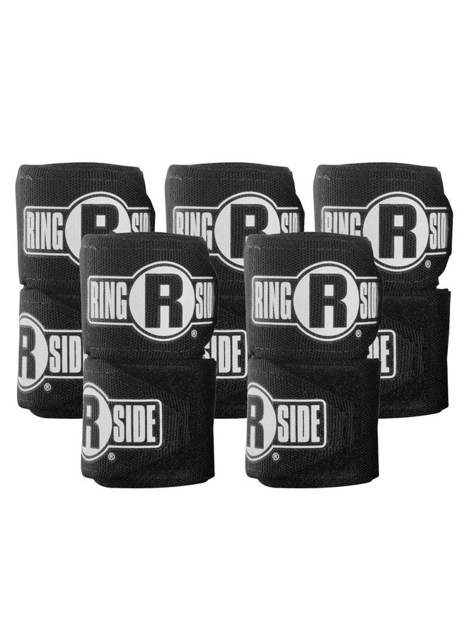Ringside Pro Mexican Handwraps (5 Pair Pack), Black - Image 2