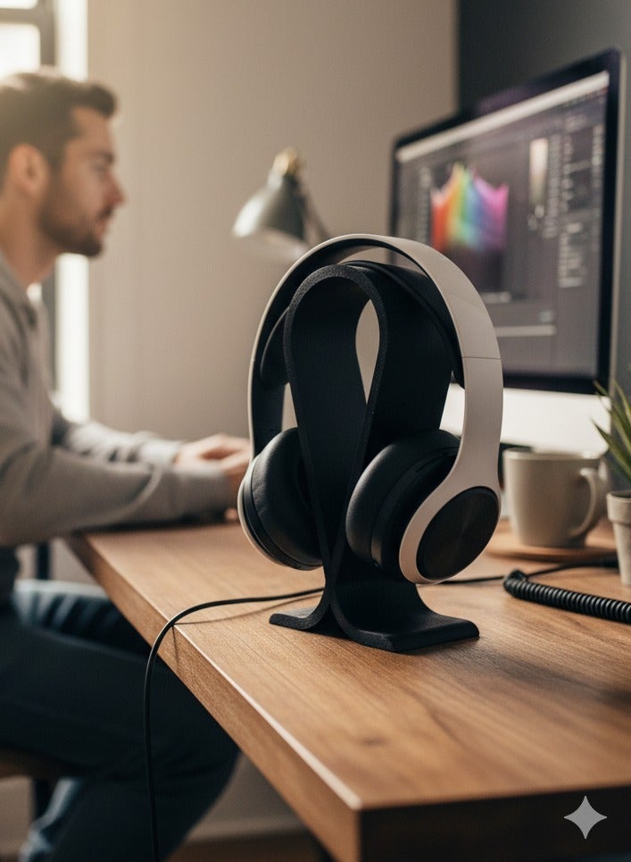 أخوة ثلاثي الأبعاد استاند سماعة رأس اس للاعبين مناسبة لجميع السماعات حامل سماعات - Image 2