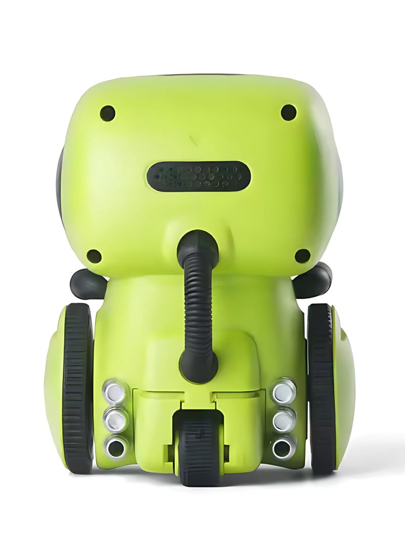 Twisoo Mini Smart Robot Toy for Kids – Voice-Controlled Interactive Talking Robot with Lights & Sounds, Educational Toy for Boys & Girls Ages 3+ (Green) - Image 2
