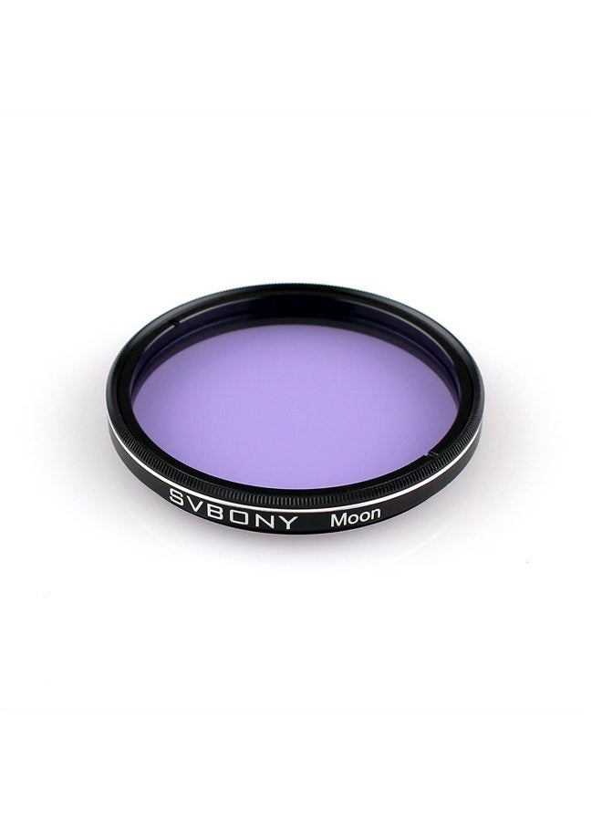 SVBONY Moon Filter Telescope Eyepiece Filter for Standard 2 inch FIilter Thread with Metal Frame Optical Glass for Observation of Moon and Planets - Image 1
