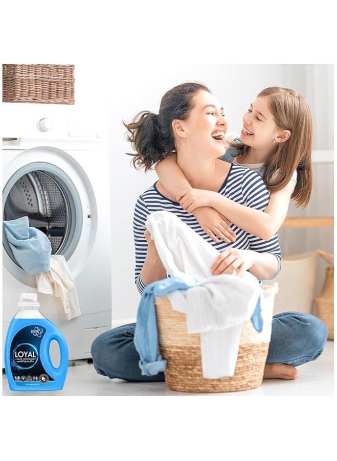 loyal Laundry Detergent Liquid Clothes Liquid Detergent, 3 Liters - Image 5