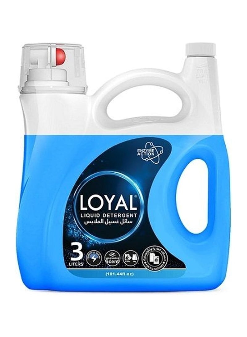 loyal Laundry Detergent Liquid Clothes Liquid Detergent, 3 Liters - Image 1