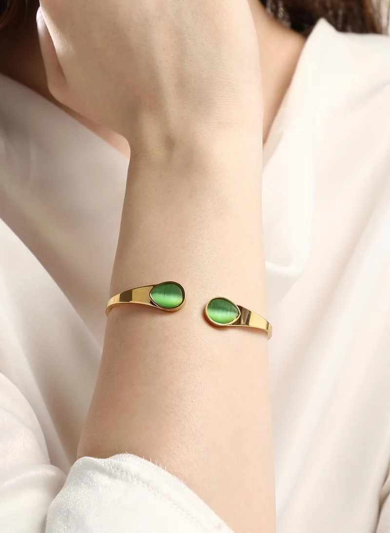 سوهي Women's The Teardrop Cuff Bracelet