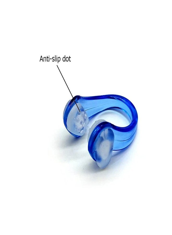 Zooshine Set of 4 Waterproof Anti-Slip Swimming Nose Clips Nose Plugs for Swimming Swimming Nose Clips for Adults Kids - Image 2