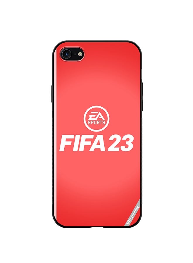 VR CREATIVE Protective Case Cover For Apple iPhone 7/8/SE 2020 Fifa 23 Red Ea Design Multicolour - Image 1