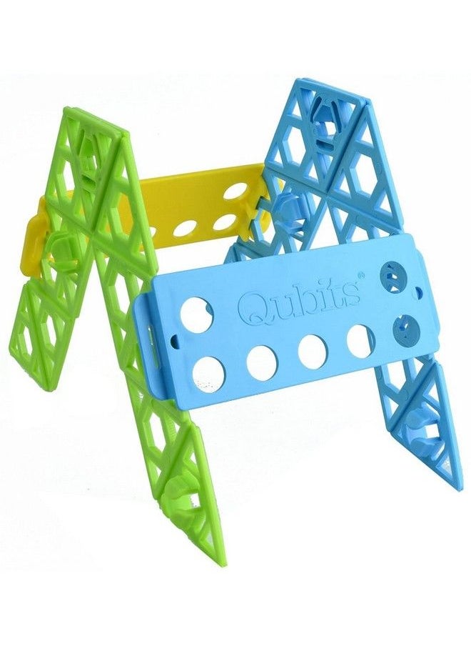 Qubits - Stem Construction Set 50 Pieces: An Open Play Engineering And Building Toy - Image 1