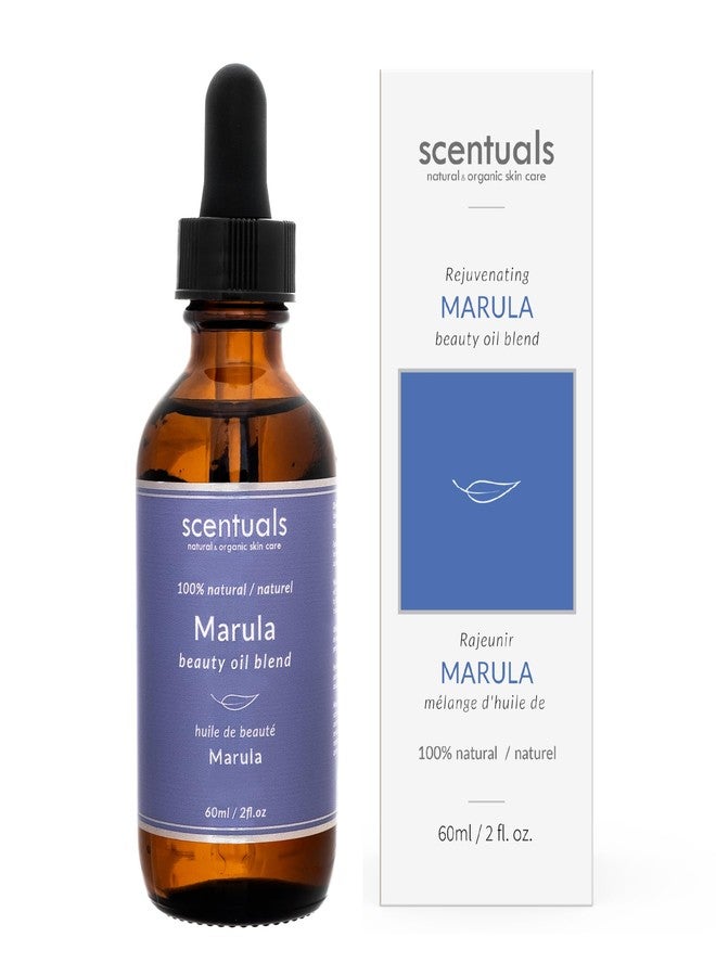 Scentuals Marula Beauty Oil Blend, Facial Moisturizer with Pure Marula, Apricot Oil, Safflower Oil, Vitamin E Oil, Deep Hydration, Anti Aging Natural Skin Care 2 fl.oz | 60 ml - Image 1