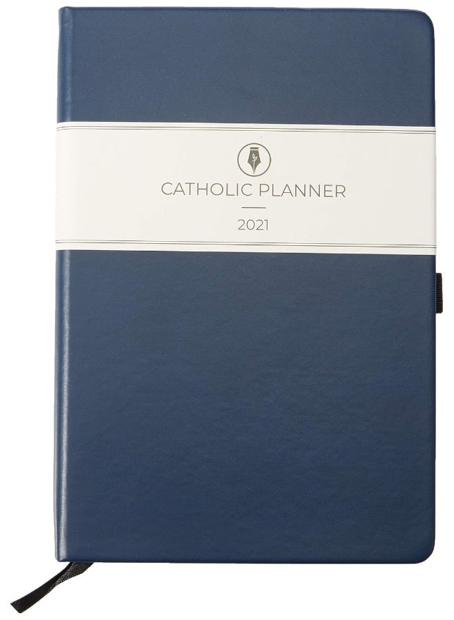 2021 Catholic Planner: Navy, Compact - Image 1