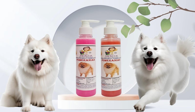 SWACCH Premium Shampoo for Pomeranian (200ML) (Combo Pack of 2) Rose & Strawberry - Image 2