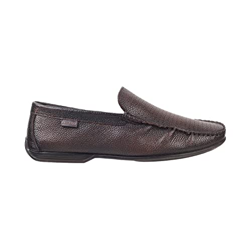 Metro Men Brown Leather Loafer UK/7 EU/41 (71-8748) - Image 3