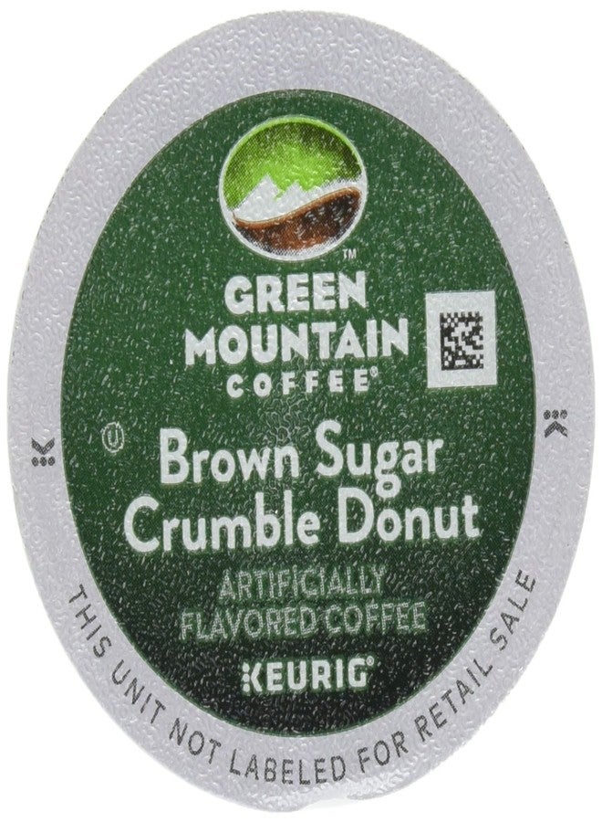 Green Mountain Coffee Roasters كبسولات قهوة جرين ماونتن كيوريج كي-كابس، بنكهة دونات فتات السكر البني، 3.7 أونصة، 12 كبسولة - Image 1