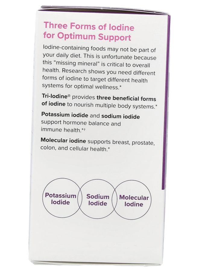 Terry Naturally Tri-Iodine® 25 mg 60 Capsules - Image 2