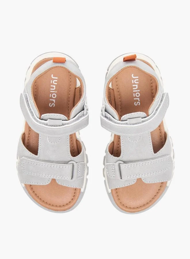 JUNIORS Boys Stitch Detail Floaters With Hook And Loop Closure