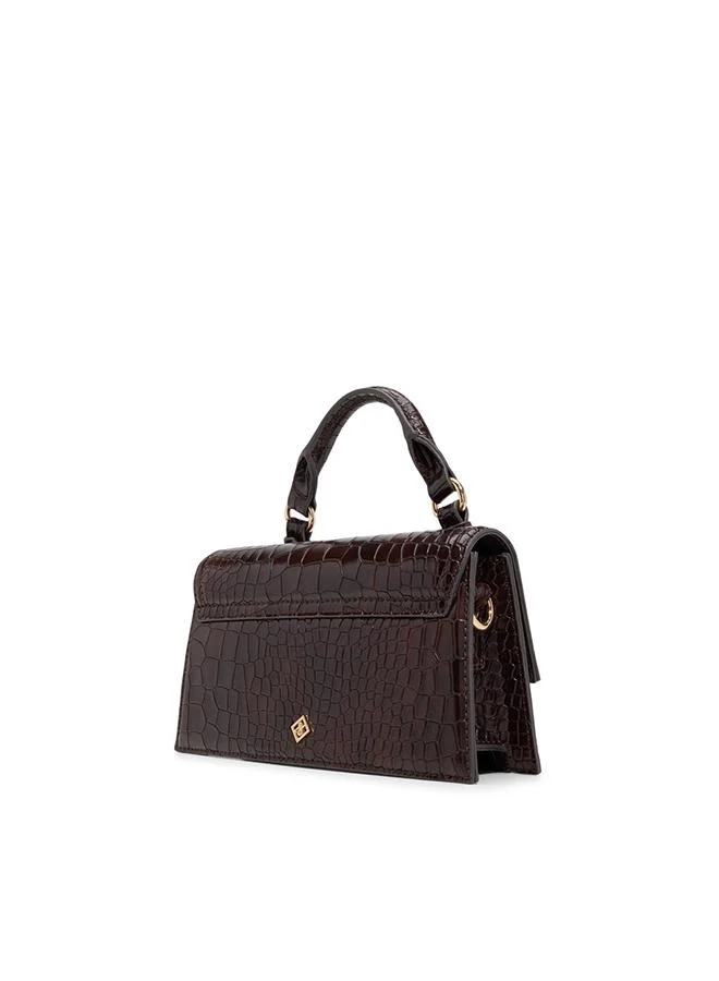 كول ات سبرنج Fayye Ladies Brown Top Handle Bag