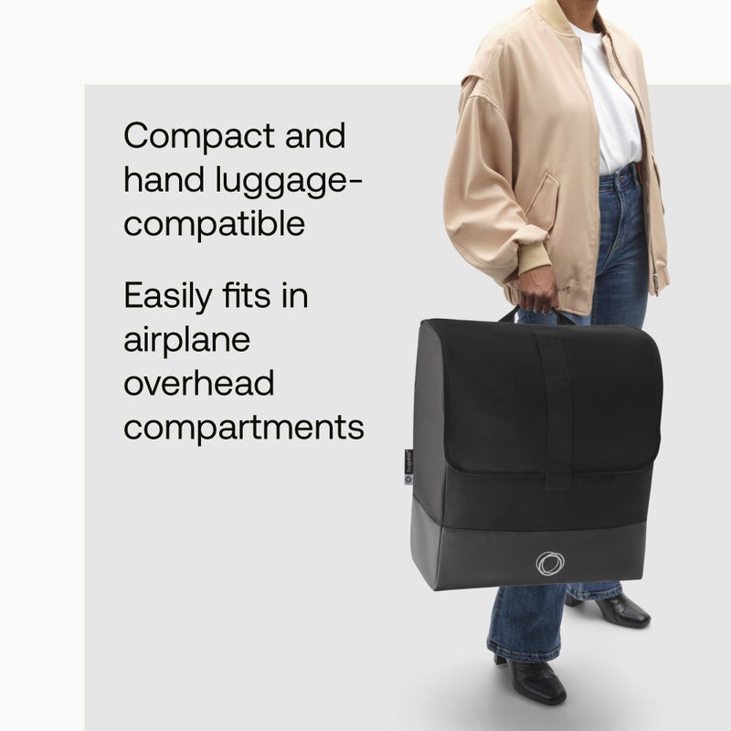 Bugaboo Butterfly Transport Bag Butterfly Stroller - Easy For Travel Or Storage - Black - Image 5