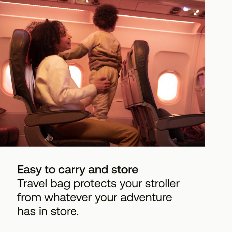 Bugaboo Butterfly Transport Bag Butterfly Stroller - Easy For Travel Or Storage - Black - Image 3