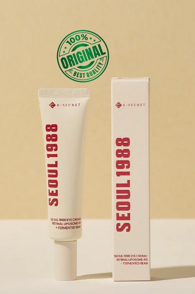 K-SECRET KSECRET SEOUL 1988 Eye Cream : Retinal Liposome 4% + Fermented Bean, 30ml  - Image 1