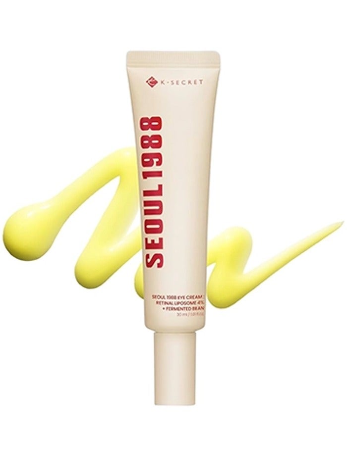KSECRET SEOUL 1988 Eye Cream : Retinal Liposome 4% + Fermented Bean, 30ml