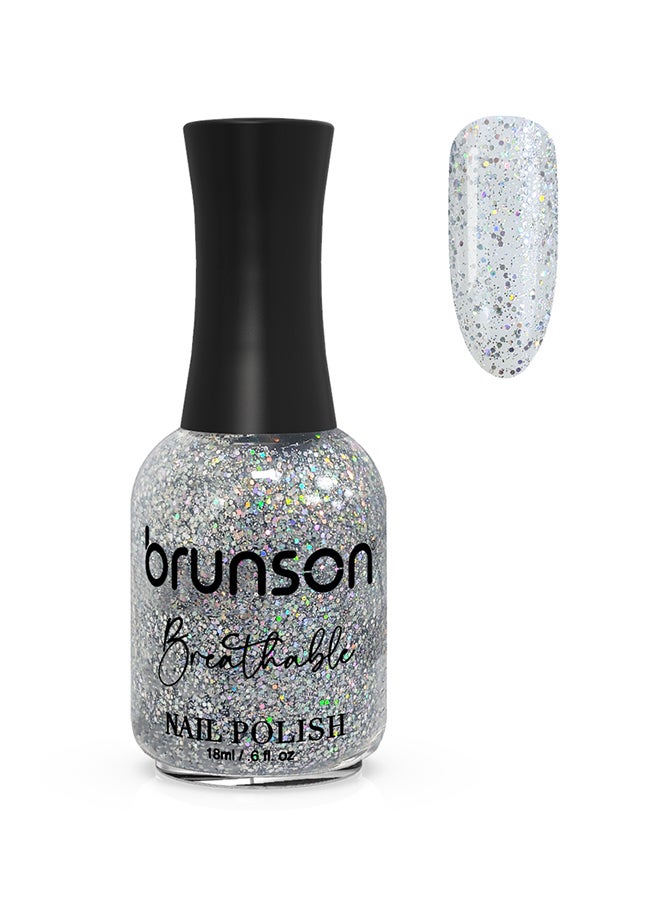 brunson Breathable Nail Polish Halal nail polish Wudu friendly Quick-Dry Vegan long lasting but easy peel off   18ml BH359