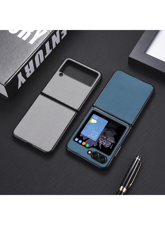 S-TOP Case For Samsung Galaxy Z Flip6 Nylon Woven Texture Folding Phone Case - Image 3
