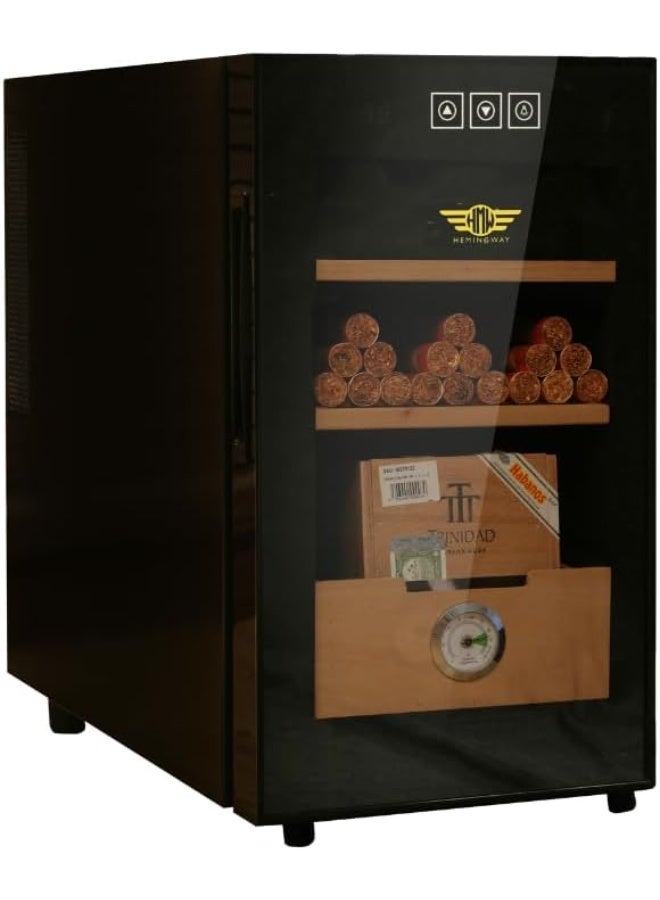 همنغواي خزانة  كهربائية حرارية مع جهاز قياس الرطوبة للتحكم في درجة الحرارة من هيمنغواي - Image 1