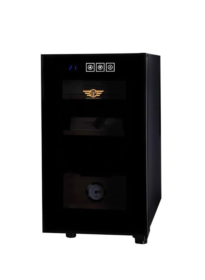 همنغواي خزانة  كهربائية حرارية مع جهاز قياس الرطوبة للتحكم في درجة الحرارة من هيمنغواي - Image 2