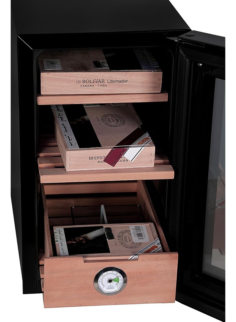 Hemingway Thermo - Electric Cigar Humidor Cabinet And Hygrometer Temperature Controll - Image 4