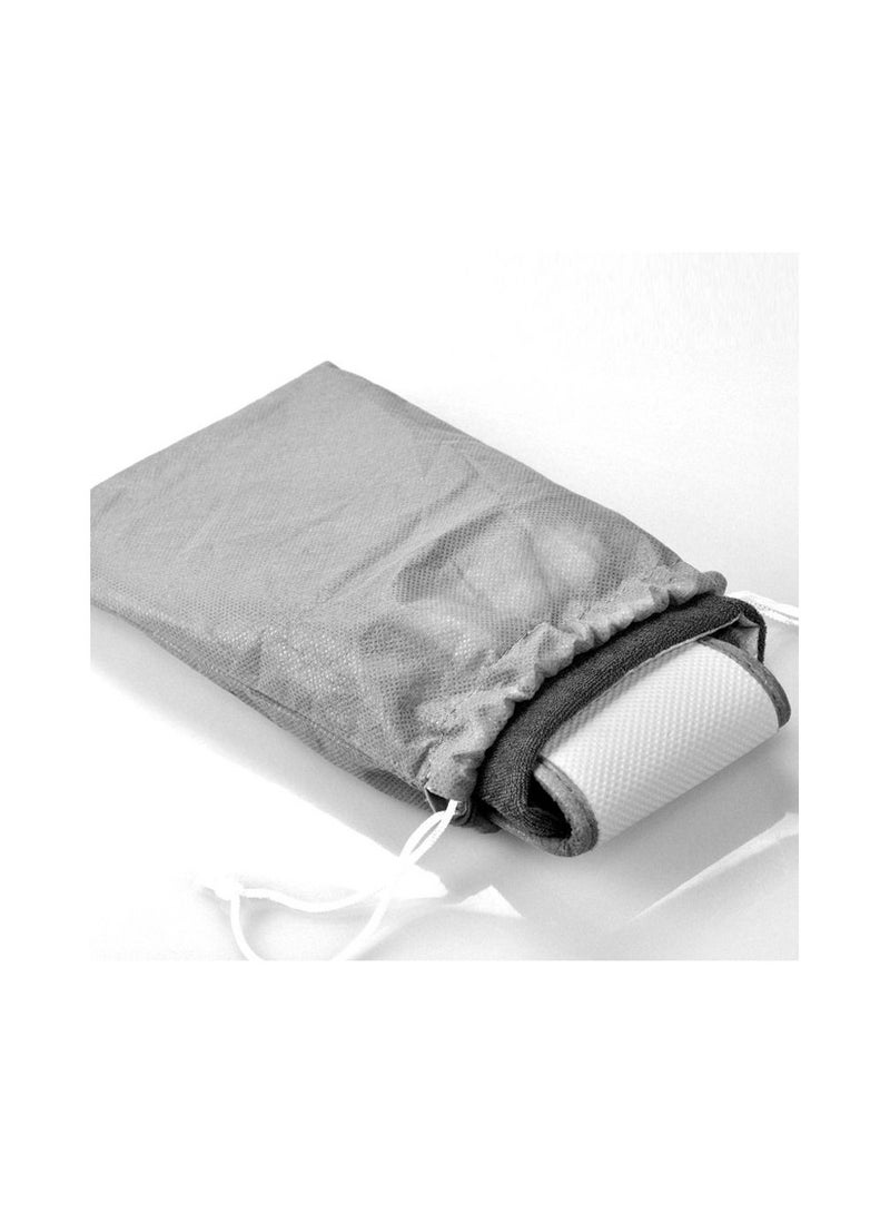 1 pair Home Hotel Breathable Slippers SPA Foldable Air Travel Salon Wear With Storage Cotton Cloth Travel Accessories Size 6 EU - Image 3