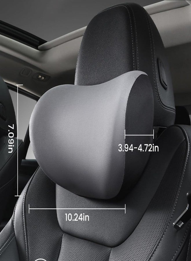 وسادة رقبة للسيارة من ميريوكس مصنوعة من إسفنج الذاكرة لمقعد السيارة، وسادة مريحة لدعم الرقبة وتخفيف آلام الرقبة أثناء القيادة، وراحة كرسي المكتب - Image 5