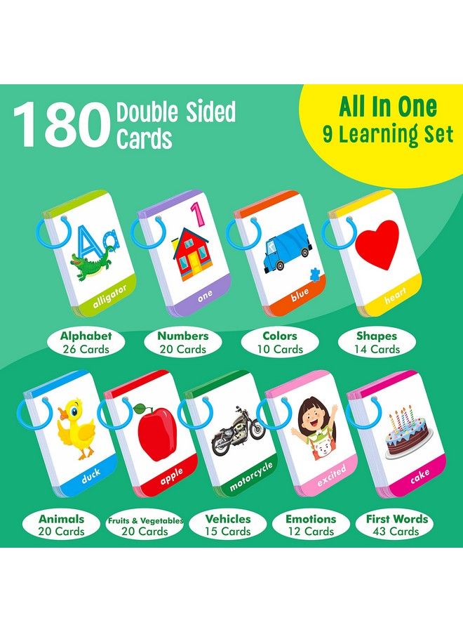 SpriteGru 180 Toddler Learning Flashcards Educational Tool For Preschoolers - Image 4
