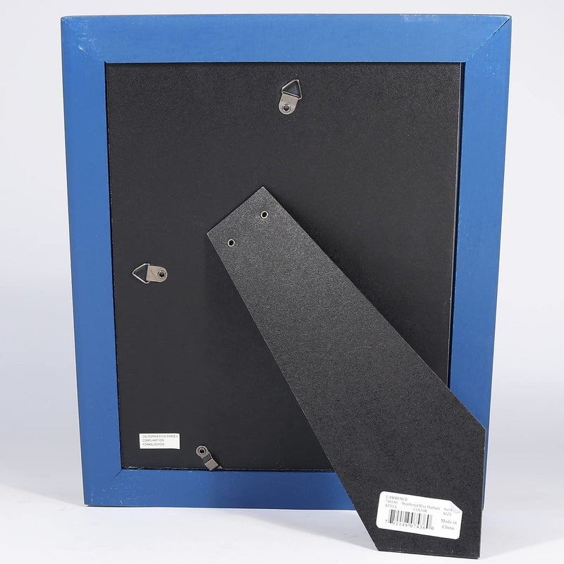 لورانس فرايمز إطارات لورانس 8W × 10 بوصة H Durham Wydered Navy Blue Wood Frument (746680) - Image 3