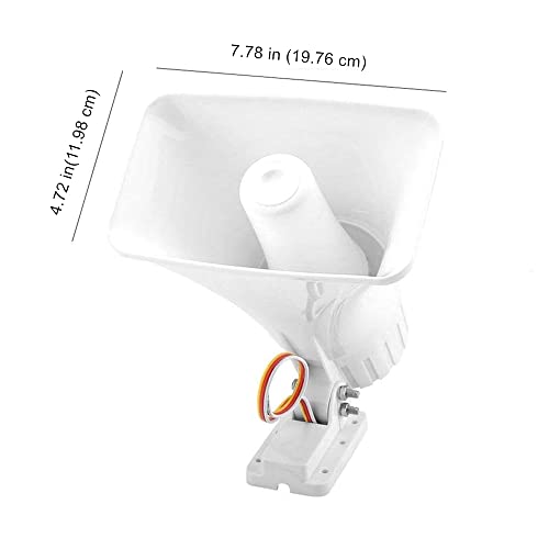 KLLsmDesign Alarm Dual Tone Wired Horn Siren with Bracket,130DB Loud Voice Warning System for Car Truck Home Doorbell Security Anti-Thief Indoor and Outdoor - Image 2