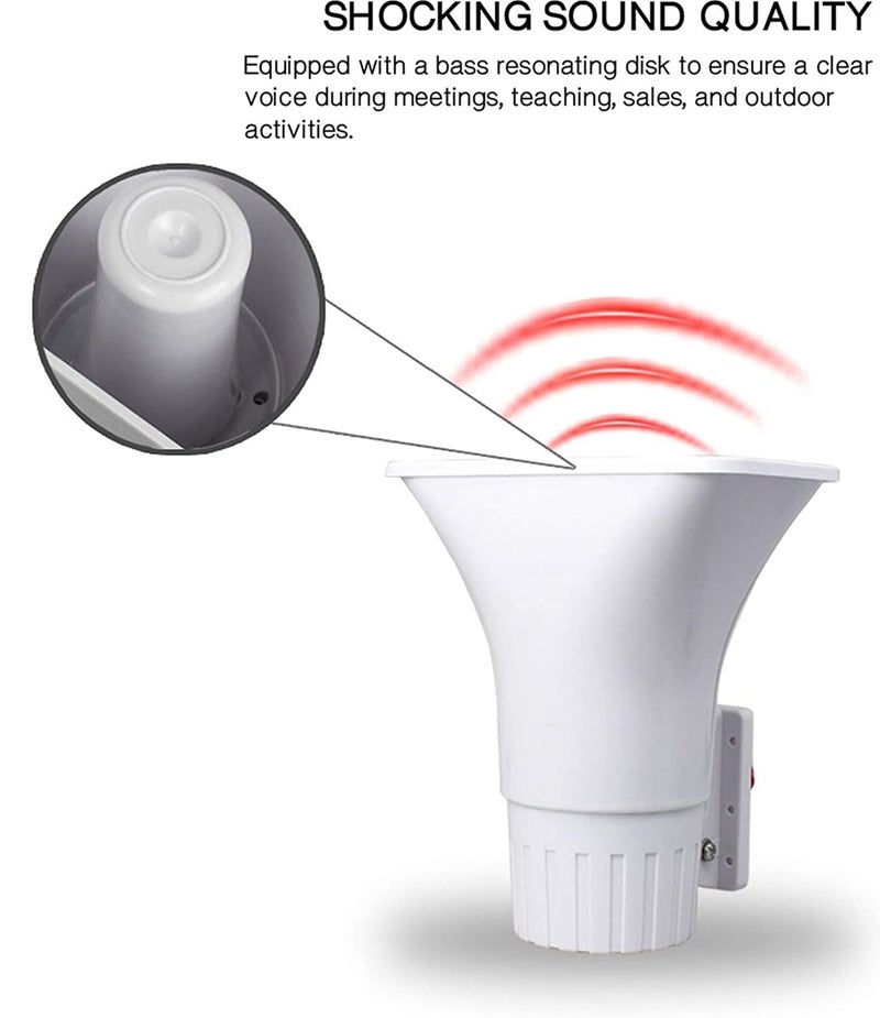 KLLsmDesign Alarm Dual Tone Wired Horn Siren with Bracket,130DB Loud Voice Warning System for Car Truck Home Doorbell Security Anti-Thief Indoor and Outdoor - Image 5
