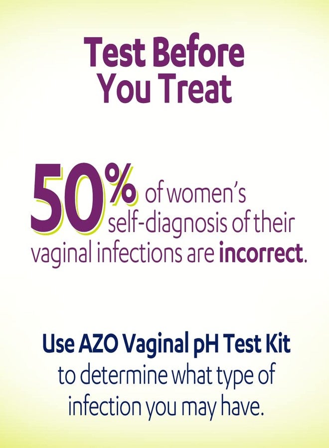 AZO Vaginal pH Test Kit, Clinically-Tested Vaginal Infection Test Kit, FSA/HSA Eligible, Fast & Accurate Results, from The #1 Most Trusted Urinary Health Brand, 2 Self-Tests - Image 5
