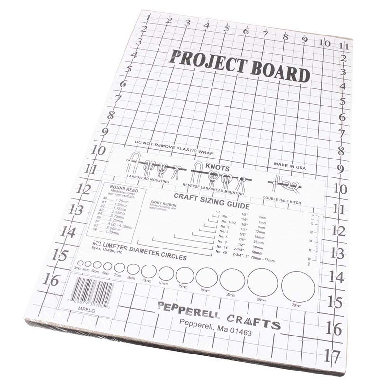 Craft County MacramÃ© Project Board â€“ 11 Inches X 17 Inches â€“ Knotting, Projects, Designs - Image 1