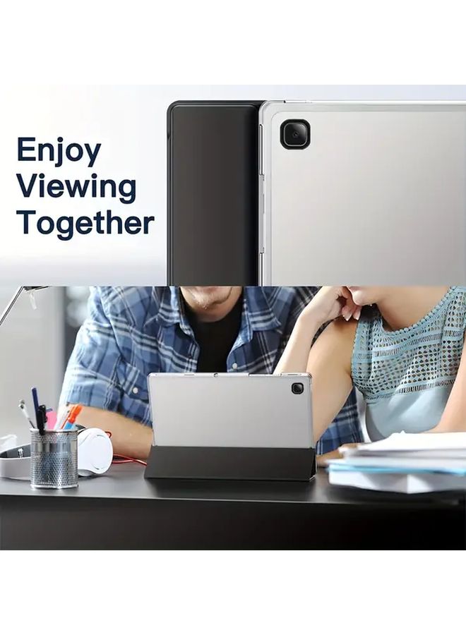 غطاء قابل للطي وردي لجهاز Galaxy Tab A 8.0 2019 اللوحي، حافظة واقية متينة فائقة النحافة - Image 4
