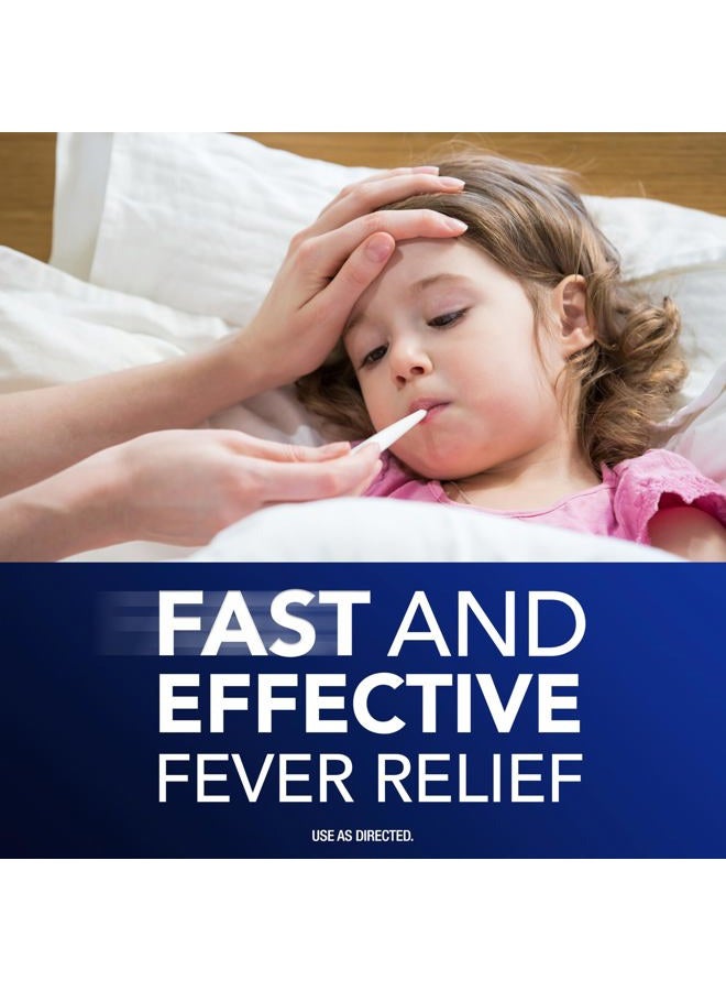 Vicks DayQuil and NyQuil Kids Grape Cold & Cough + Fever Multi-Symptom Relief Liquid Co-Pack, Specially Formulated for Kids Ages 6+, 2x8 OZ - Image 5