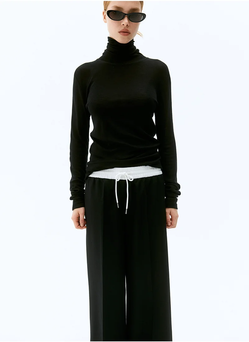 اتش اند ام Wide Pull-On Trousers