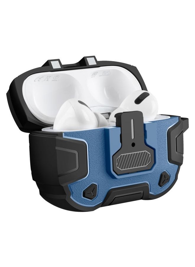Generic Case Cover For AirPods Pro 2 NILLKIN Bounce Pro Wireless Bluetooth Earphone Protective Case Blue 